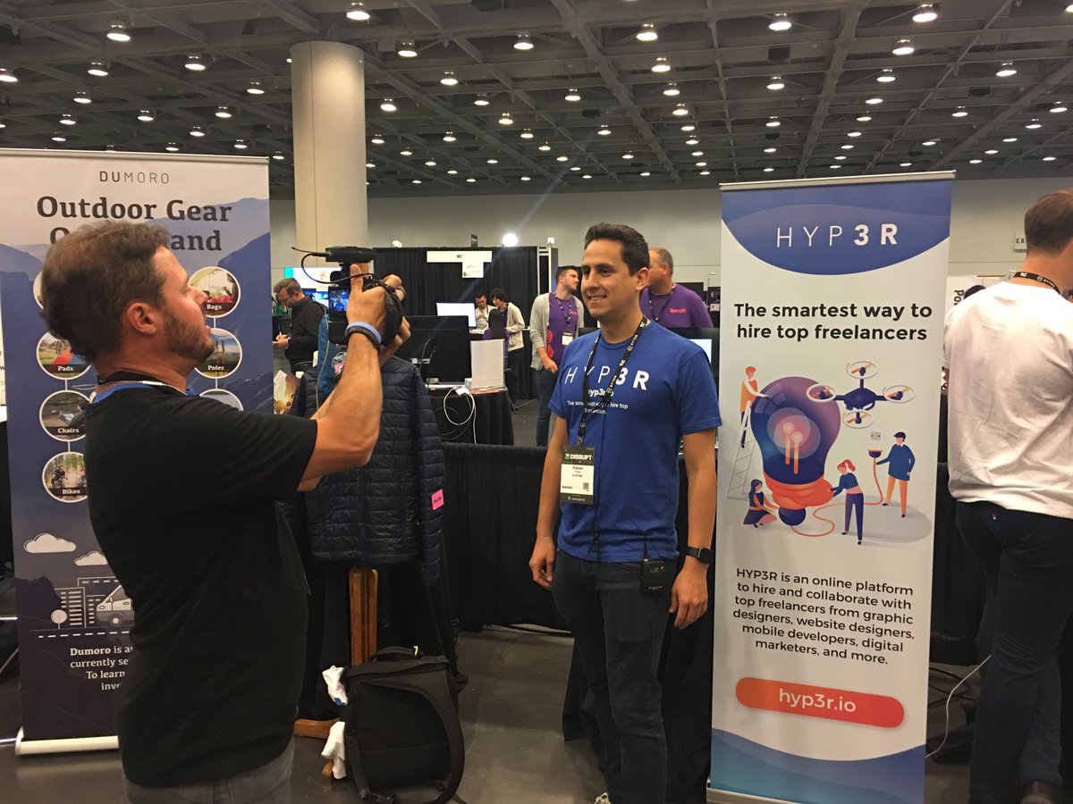 wearehyp3r's tweet image. Stay tuned for the media coverage! #TechCruch #Disrupt2018 #TCDisruptSF