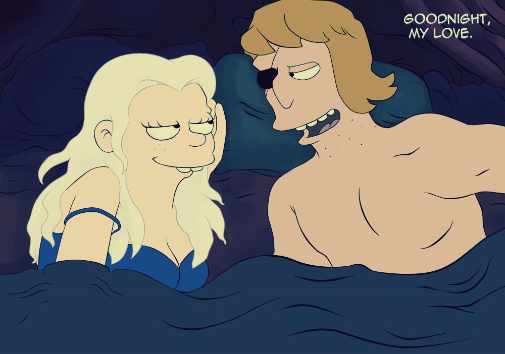 WeasleyDetecti1's tweet image. Addicted to drawing #Disenchantment comics. I just love all the characters, particularly Turbish &amp;amp; Mertz. Bean &amp;amp; Pendergast are my current weakness tho..