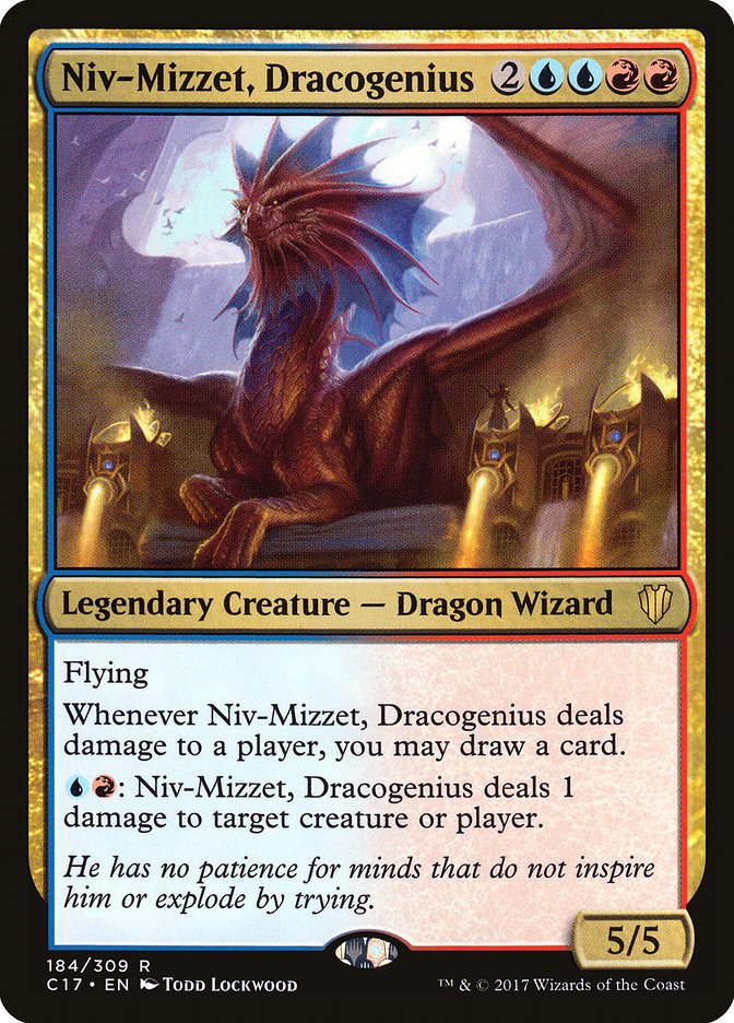 HairlessThoctar's tweet photo. I don't think think magic has had a character with as many cards as Niv Mizzet where the mechanical identity was so incredibly consistent.
I find that immensely satisfying.
#mtgrtr #mtggrn #Vorthos #mtg #ravnica #izzet https://t.co/LGbo0zRAuw