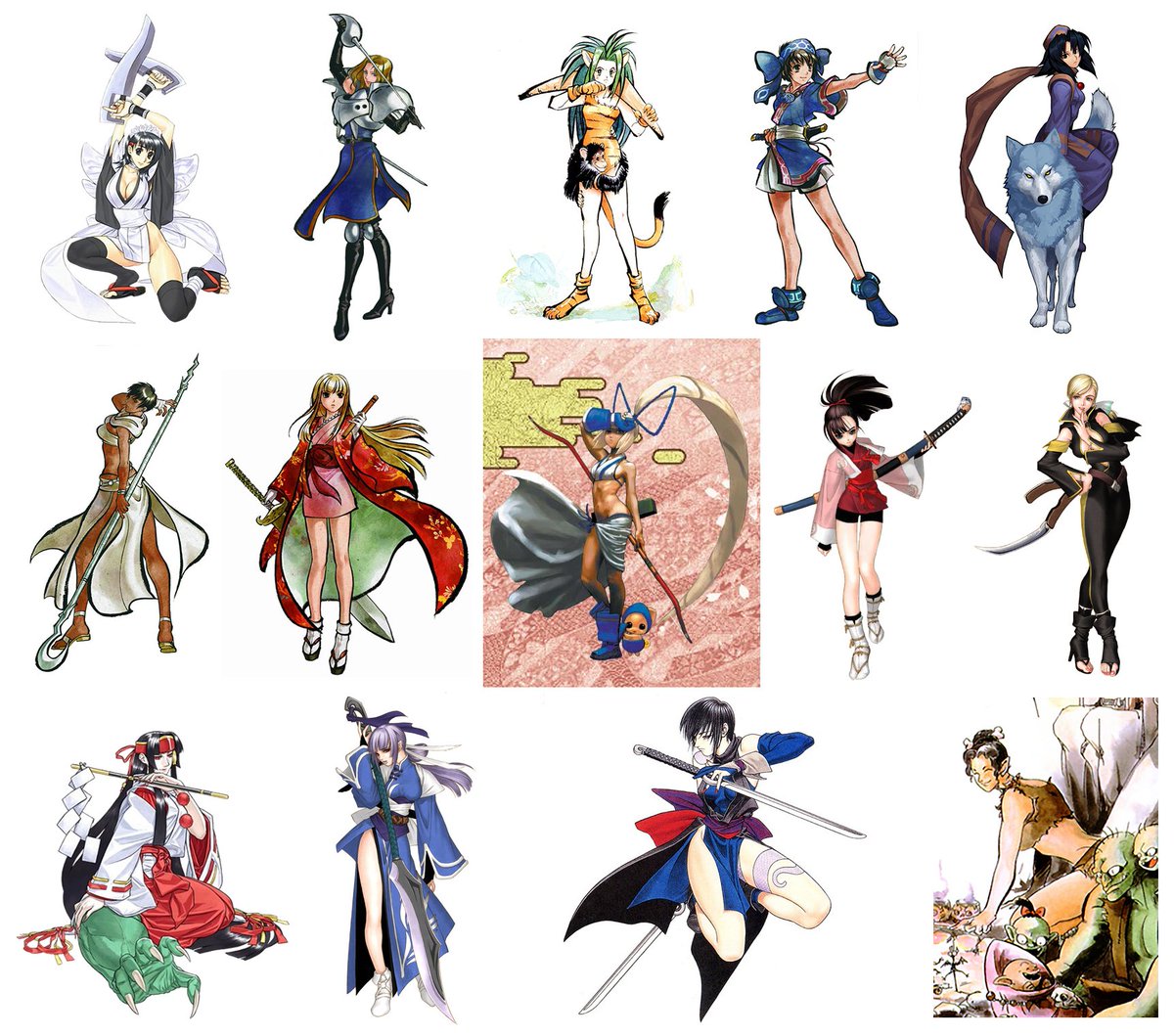 新作 #サムライスピリッツ も発表されたわけで見たい&参戦予想キャラ