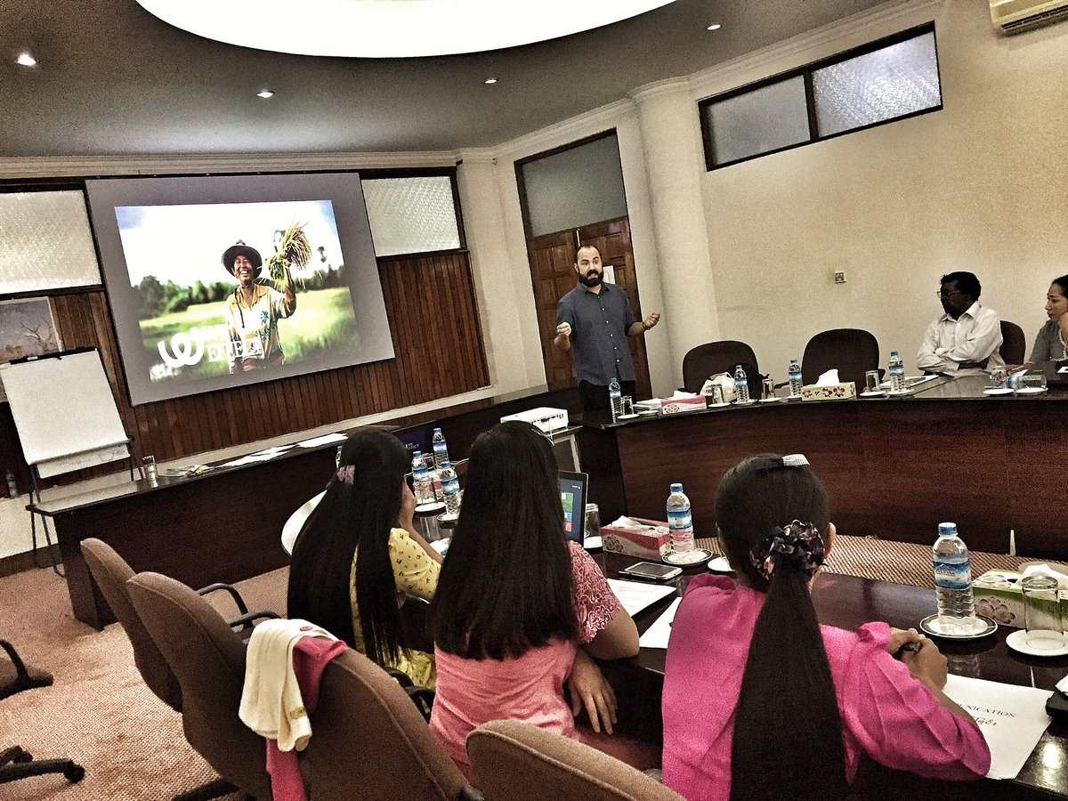marcuslundstedt's tweet photo. .@kristoferkrlson is kickstarting a day about Gender equality and communications in Yangon. https://t.co/J49SuBFqxs