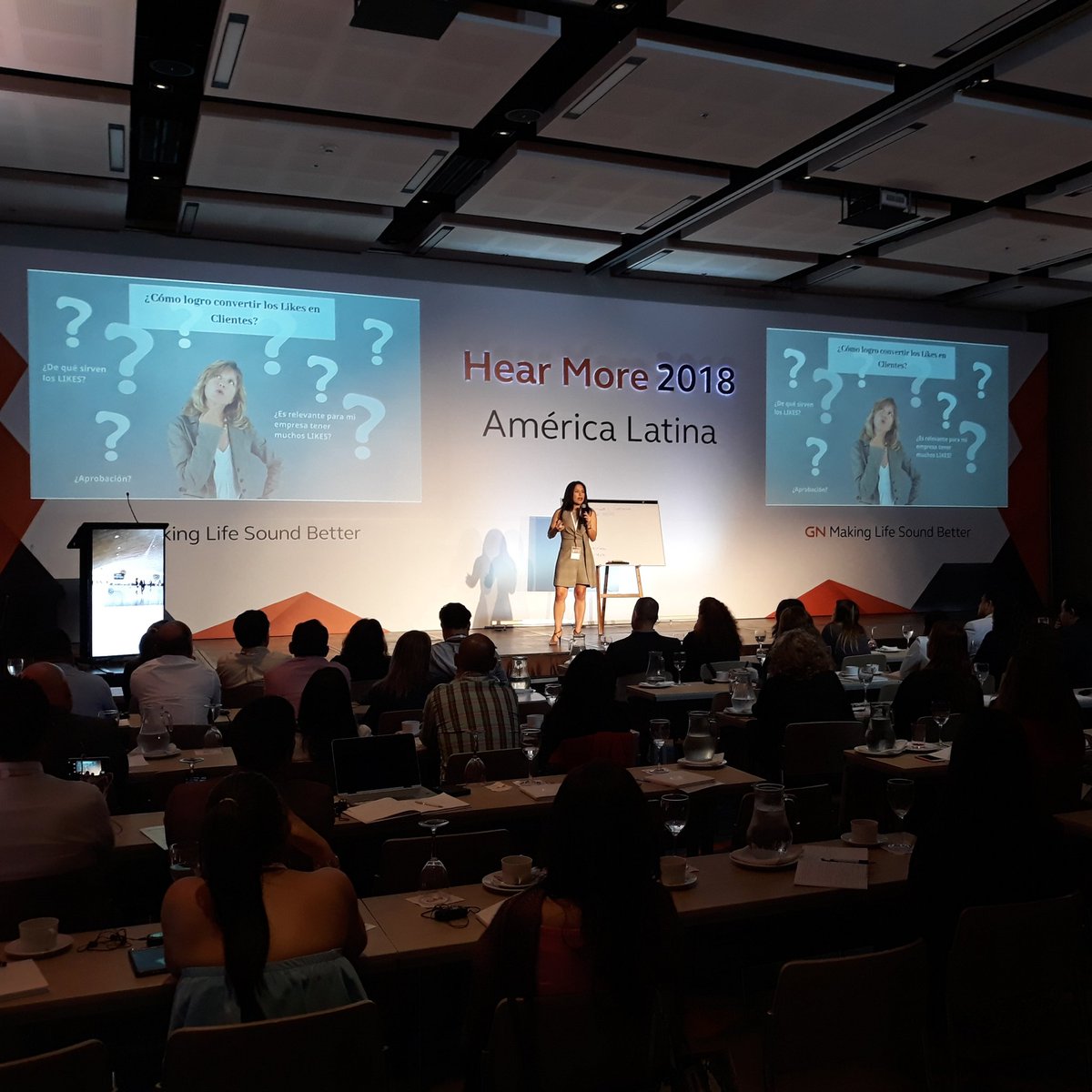 marlareyesr's tweet image. América Latina unido en la conferencia #gn2018 #ConvirtiendoLIKESenClientes gracias por la invitación #Resound