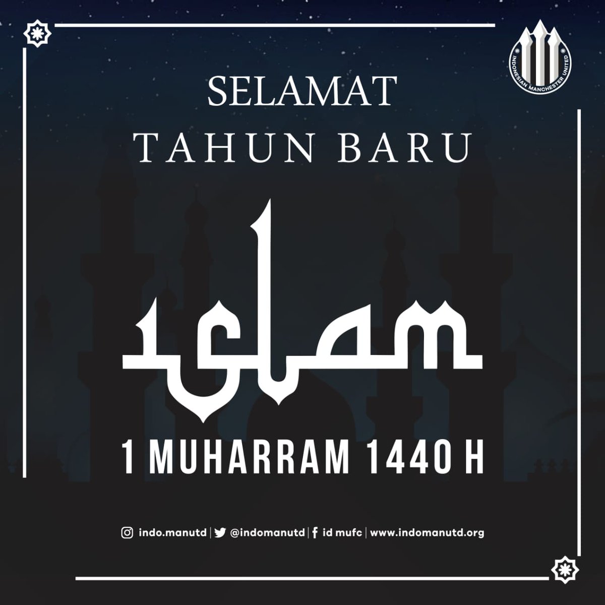 Selamat tahun baru Islam man teman #indomanutd #WeAreIndomanutd #mufc