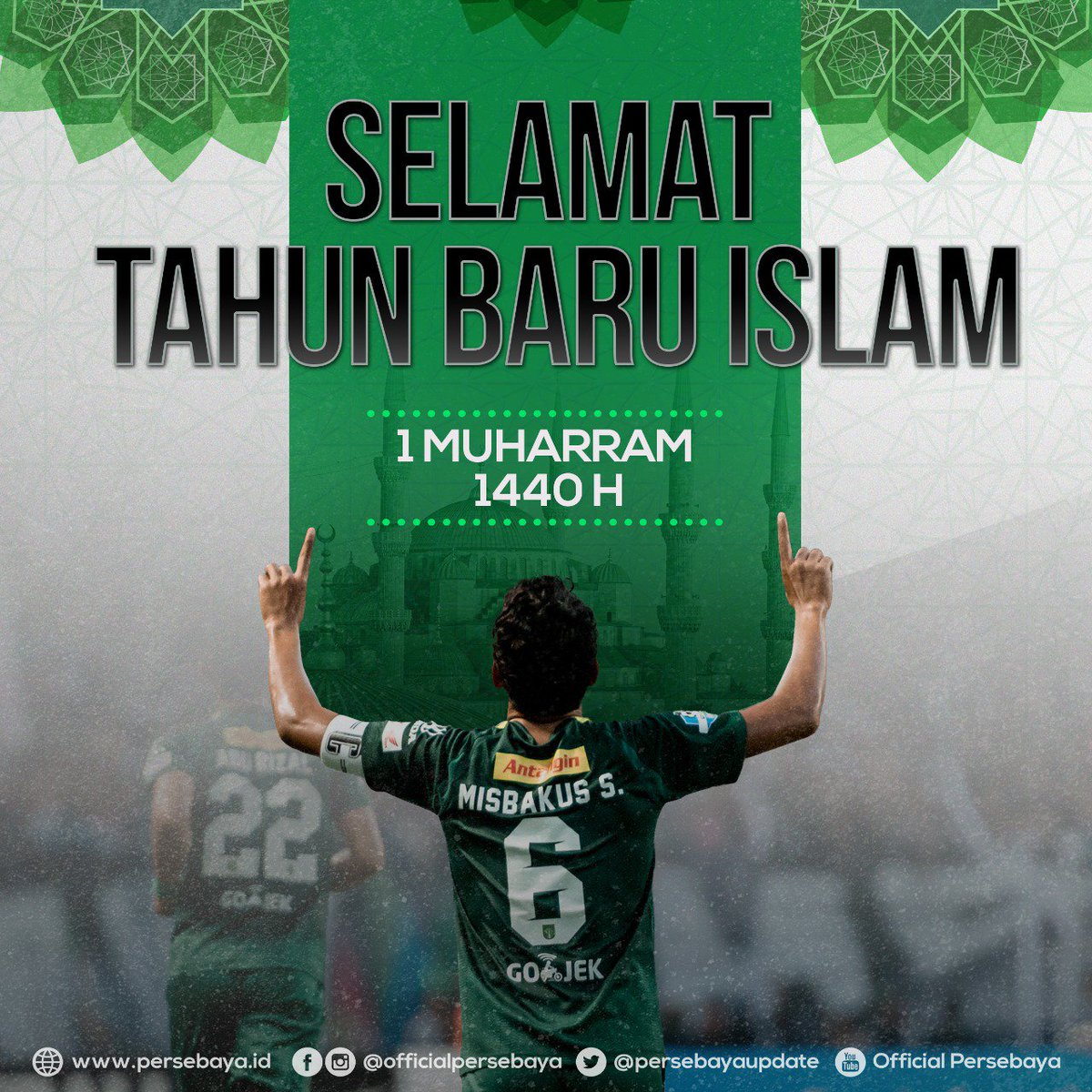 Official Persebaya On Twitter Selamat Tahun Baru Islam 1 Muharram