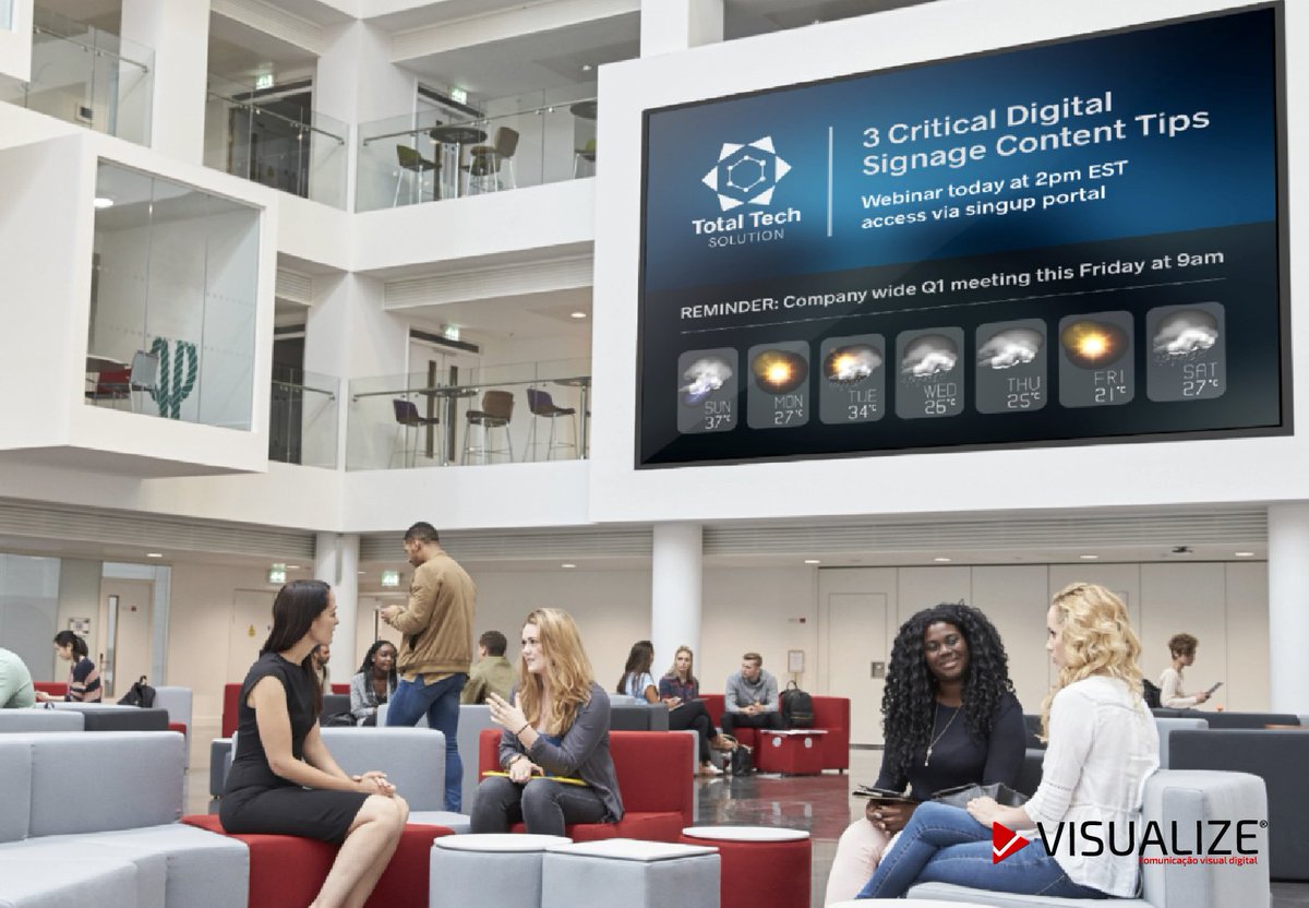 VisualizeLed's tweet photo. Facilidades Administrativas da tecnologia Digital Signage.
Saiba mais em https://t.co/nUdKf2uucV https://t.co/fgNj5aFRPM