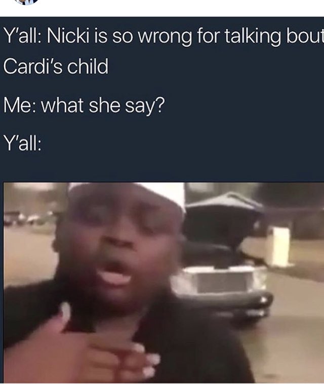 Chelschaudhry's tweet photo. 😂👏🏼 #weak @NICKIMINAJ https://t.co/kPCMRGeUOP