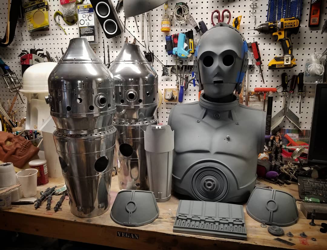 GordonTarpley's tweet photo. Workbench action.
#starwars #droids #Workbench #GTprops #c3po #maker https://t.co/nmpMHPaNKs