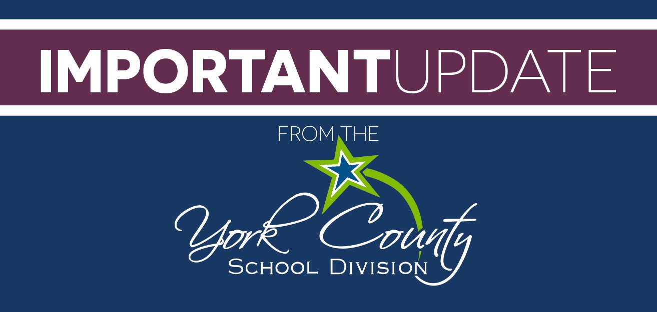 York County School Division on Twitter "YCSDAlert All schools and