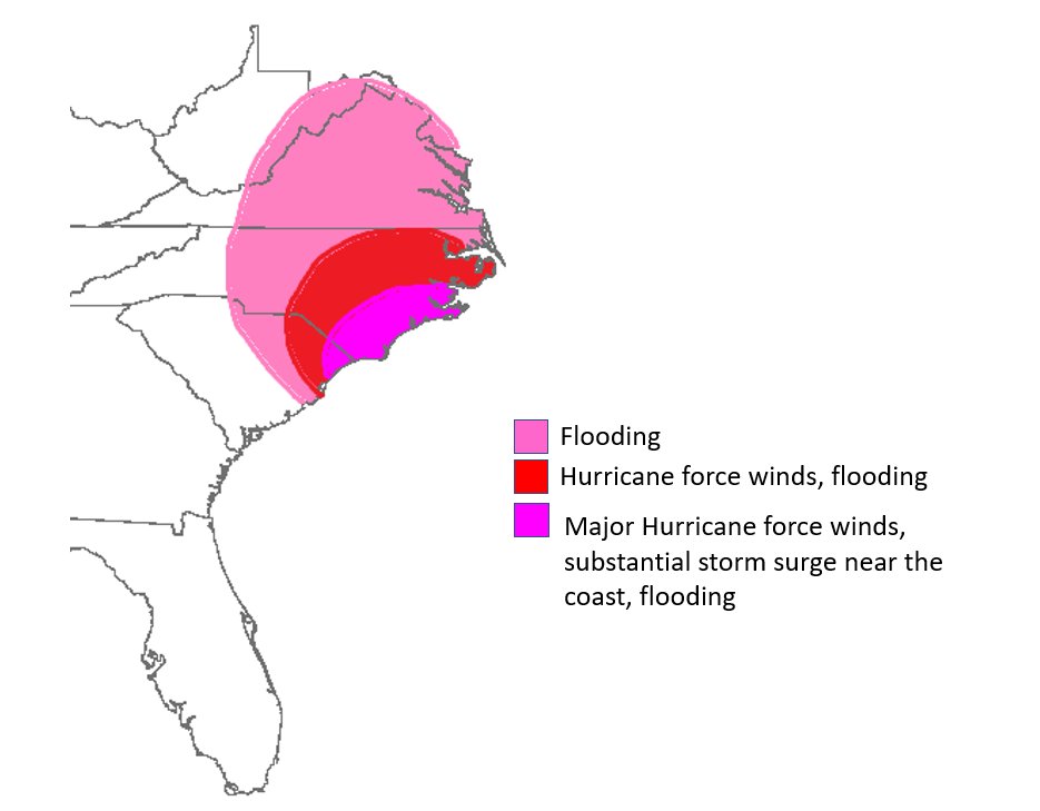Wx_Geek's tweet photo. After reviewing the latest computer models, I feel that there's no major reason to change my map that I sent out yesterday. #Florene #tropics https://t.co/4vmVDumbKs