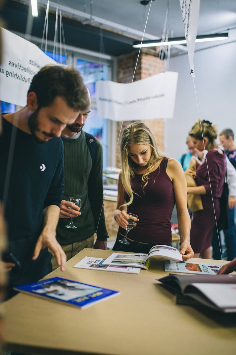 CorkPhotoHQ's tweet photo. .5th Edition Photobookshow showcases contemporary Irish Photobooks and features in TIFF Festival at the moment. Runs until Sun 16th of Sept, Wrocław PL. Photos from the festival launch by Jerzy Wypych. @culture_ireland @yaycork @artscouncil_ie #CPF18 https://t.co/XbEngzMx6U