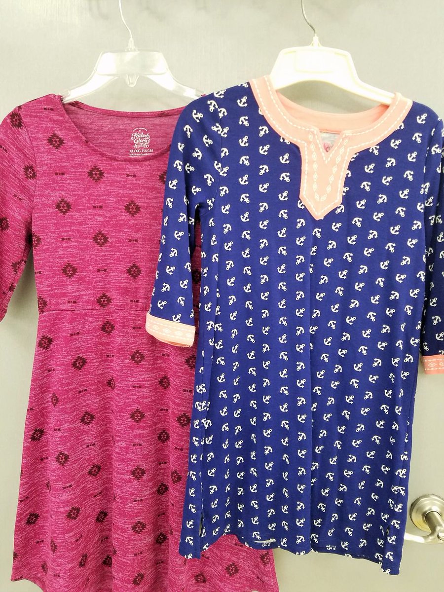 TriadGoodwill's tweet photo. Get ready for #fall with some adorable dresses! Shop Triad Goodwill today for all of your cooler weather gear! (We know, it's still in the 80s, but that won't last forever!) Find a location near you: https://t.co/lHWtPJiasY 👗 👚 👕 👖  #TriadGoodwillFinds #ThriftStoreFinds https://t.co/rhBcc2pKyJ