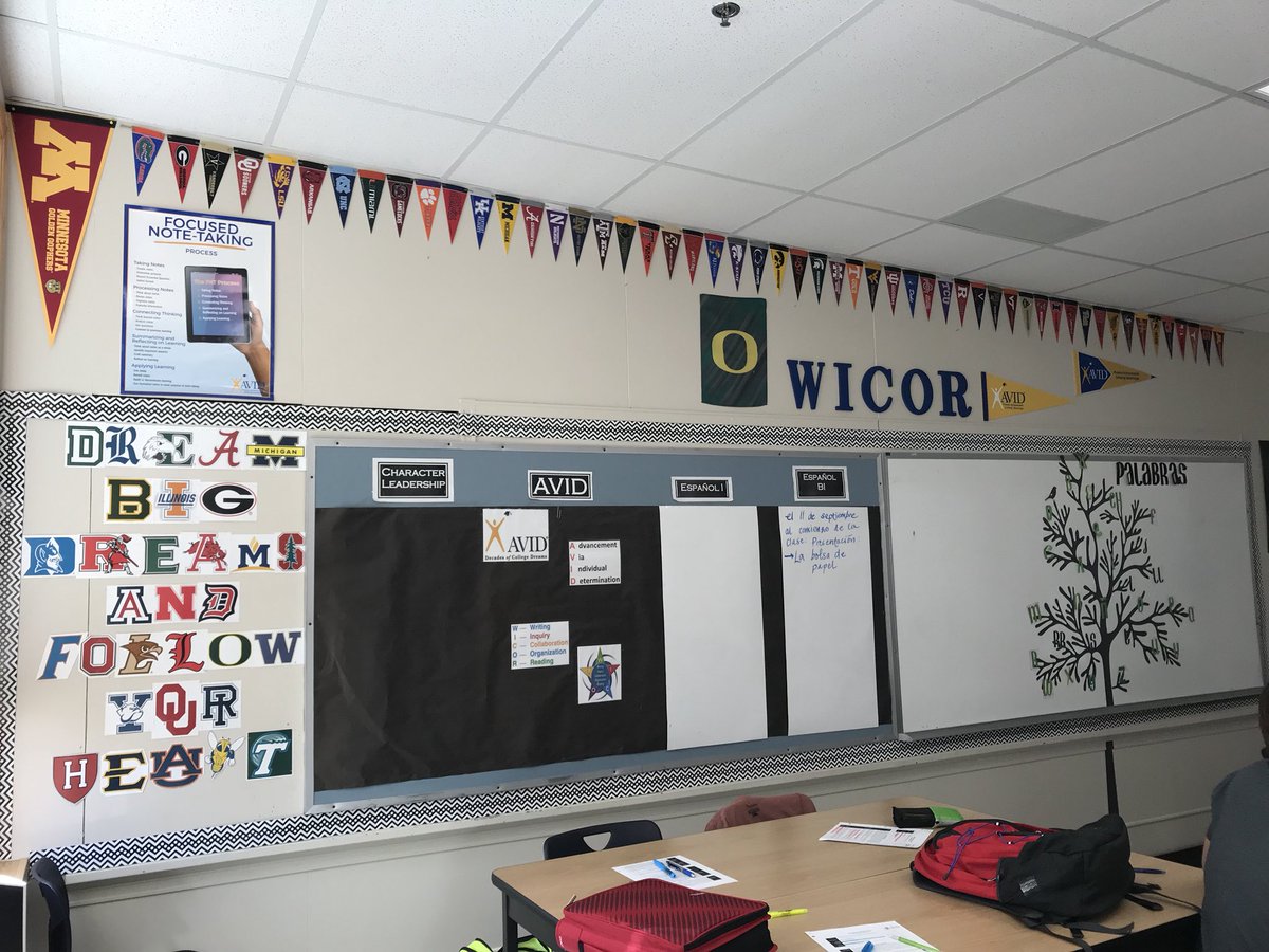 lcsd_avid's tweet photo. Newport Middle School and Newport High had awesome AVID work going on today! AVID students were working on planners and organization tools and NHS Algebra 1 students were collaborating to begin to build a word wall. #LCSDAVID #ThisIsAVID @AVIDOregon @OregonGEARUP #GEARUPworks https://t.co/wrIxB8oHur