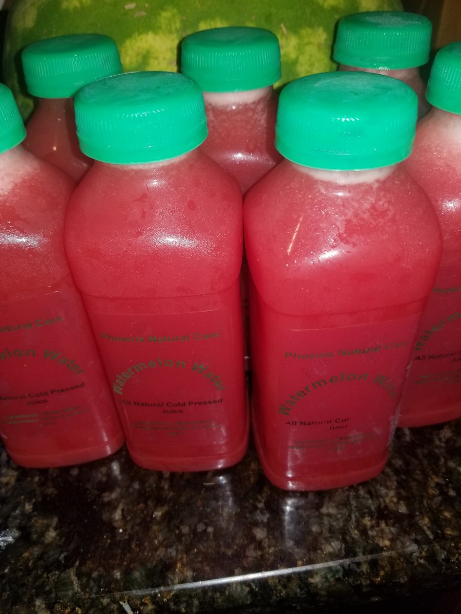 LPhoeniix215's tweet photo. Phoenix Natural Care.. #WatermelonWater #Watermelon #Natural #Electrolytes #ThirstQuencher #OrdersOut FOLLOW @PhoenixNatural1 https://t.co/fkz1V7AvVA