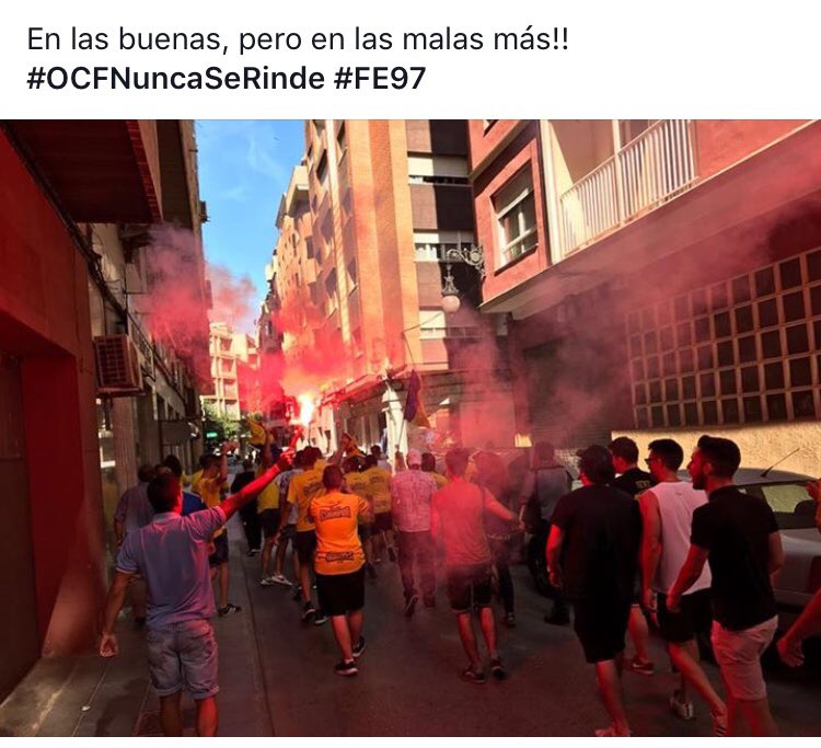 EskorpionFrente's tweet photo. #OCFNuncaSeRinde #TodoSomosOrihuela #ForzaOrihuela 💙💛🦂 #FE97 https://t.co/oKhKZUbVou