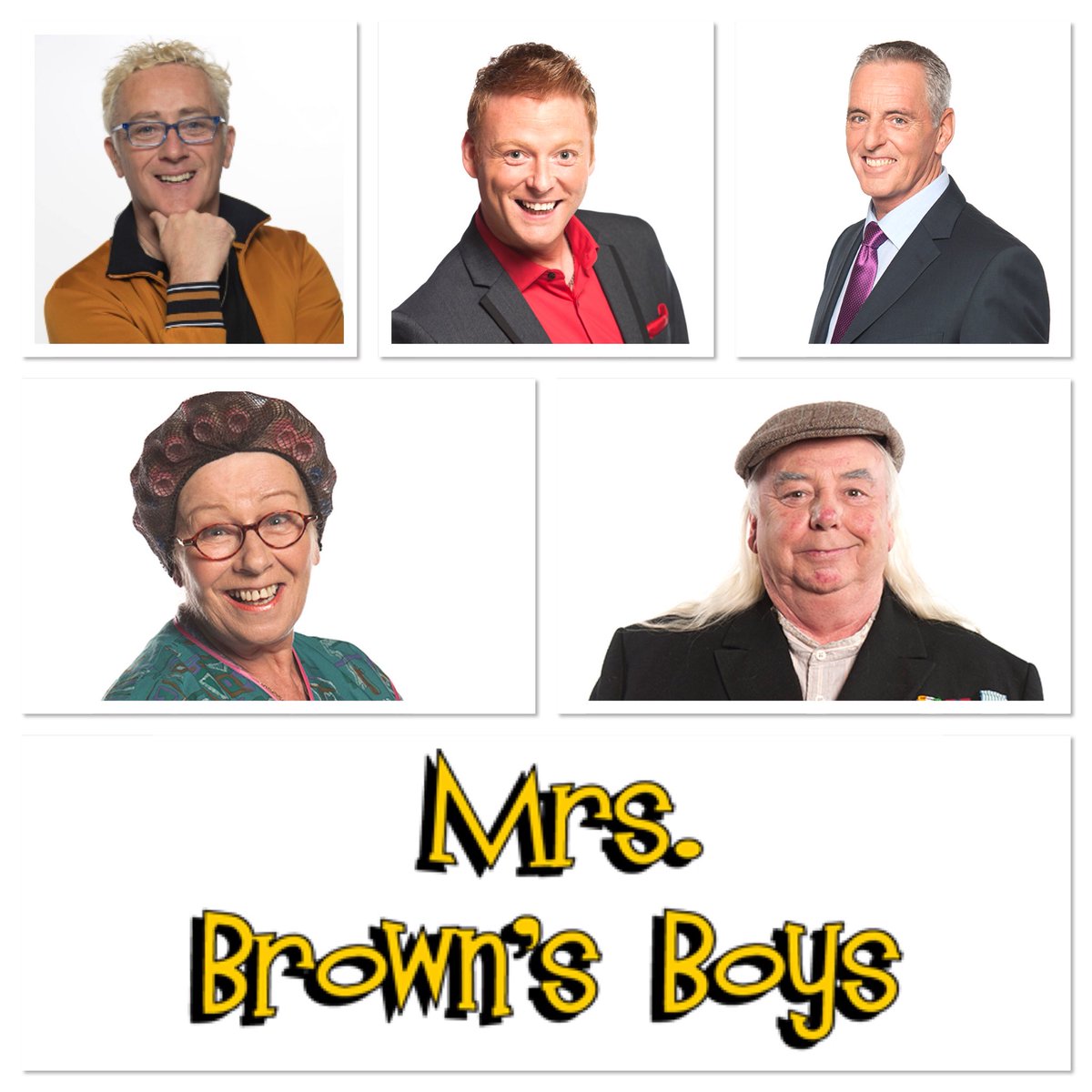 BacklotAppAgent's tweet photo. We are pleased to announce our new clients from @MrsBrownsBoys. Available for all Personal Appearance Events, TV / Radio Appearances, Pantomime and lots more! For all enquiries, Send us a DM or email us.
@damienmcmbb @mrgaryhollywood @EilishOCarroll #PatShields #DermotONeill https://t.co/zNjulBH9cU