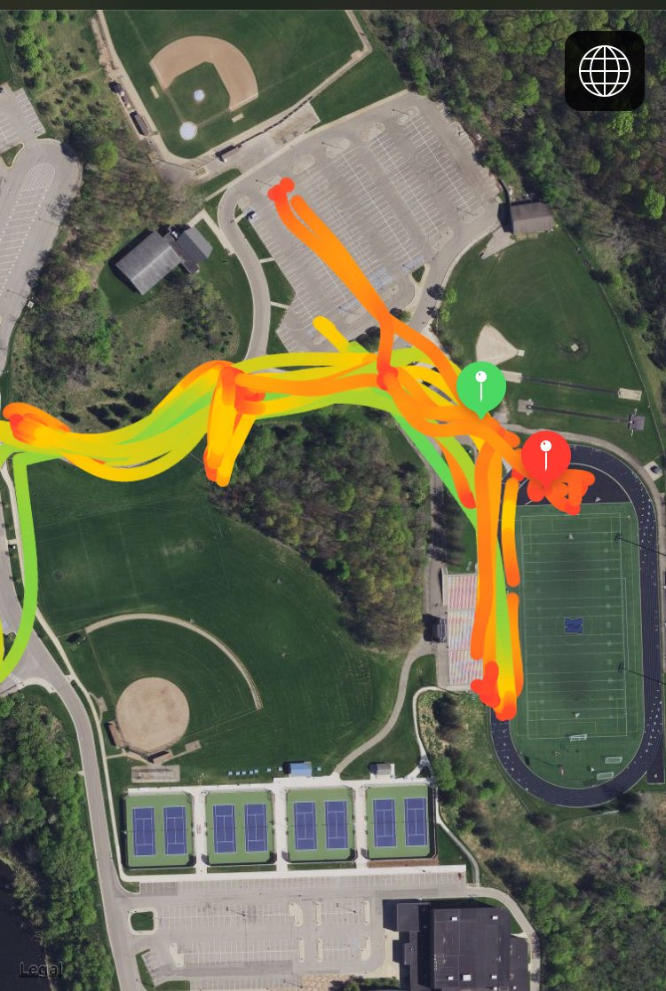 Little hill wrk today. #Huskypride