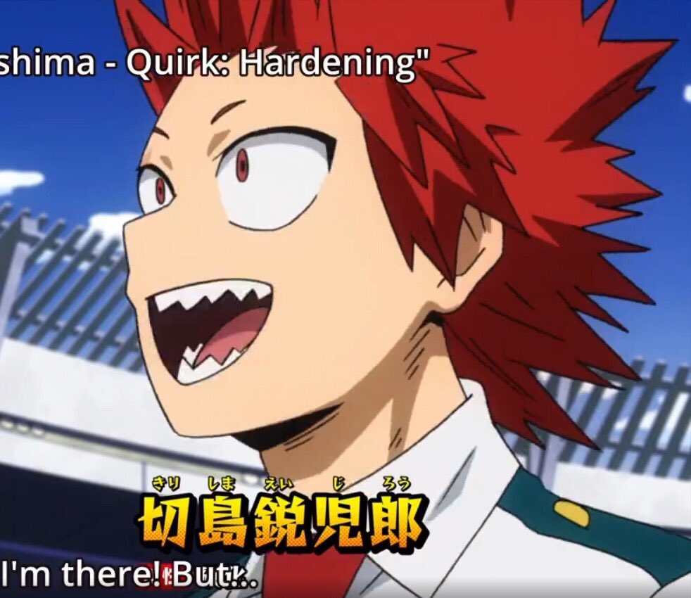 kirishima looking extra sharky
