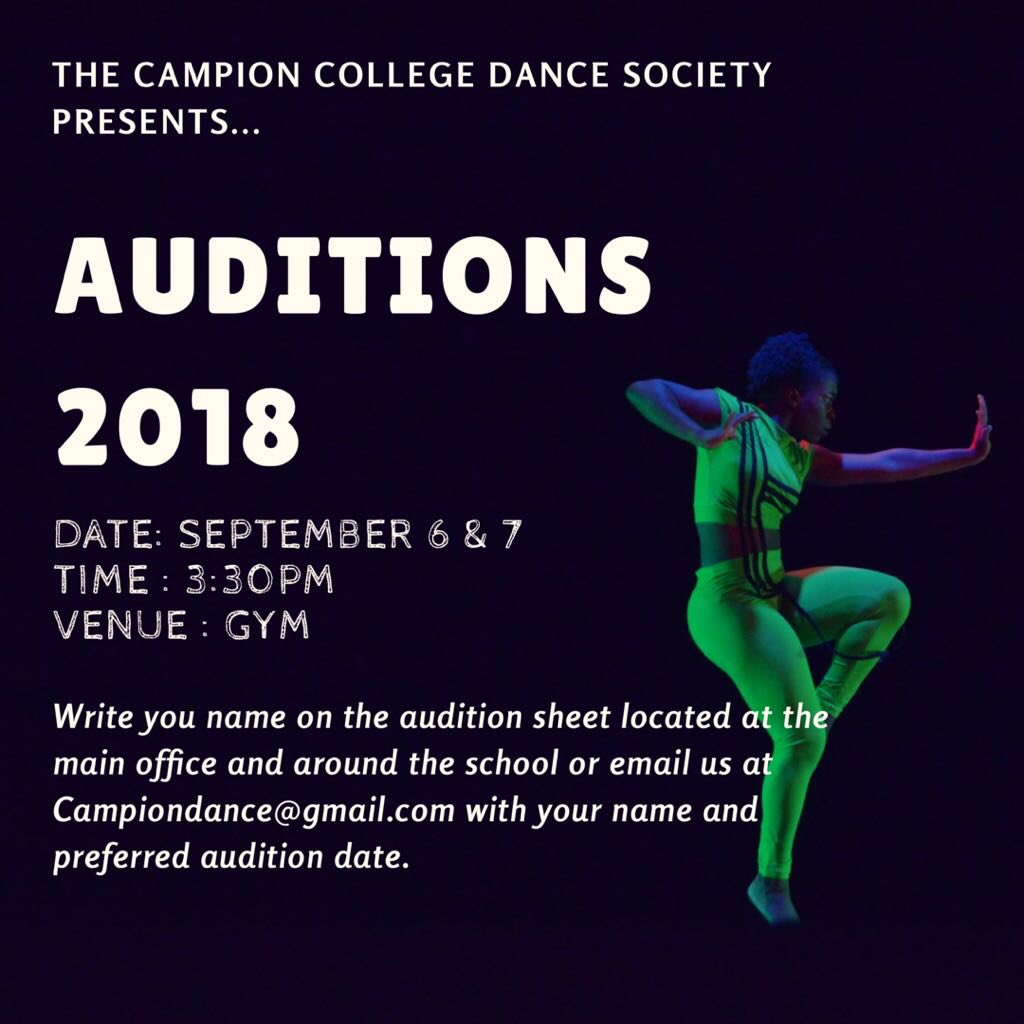 CCDanceSociety's tweet photo. It’s finally here! Audition week! Hope you’re preparing to wow the judges this Thursday and Friday to be apart of our CCDS Family. See you there😊 https://t.co/MDleACmClH