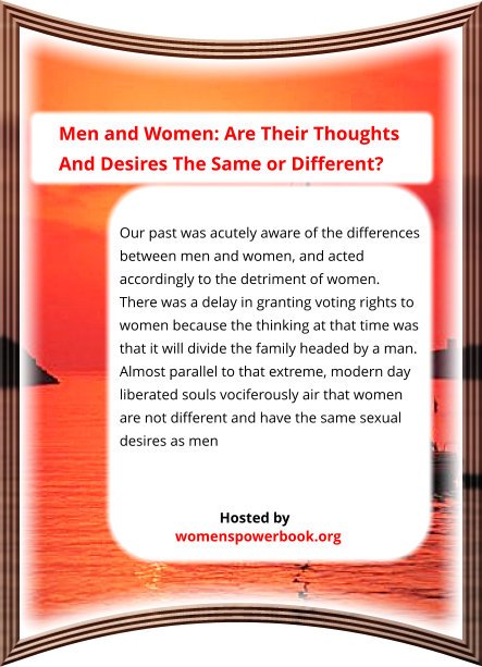 #womensday #WomensEqualityDay #Feminism 1st book of its kind site view : Amazingly #man's and #woman's faces can be recognized so easily in all #races. There is more. Women love to #chat & like #Jewellery. Men like just one thing... http://bit.ly/2KOsCZC