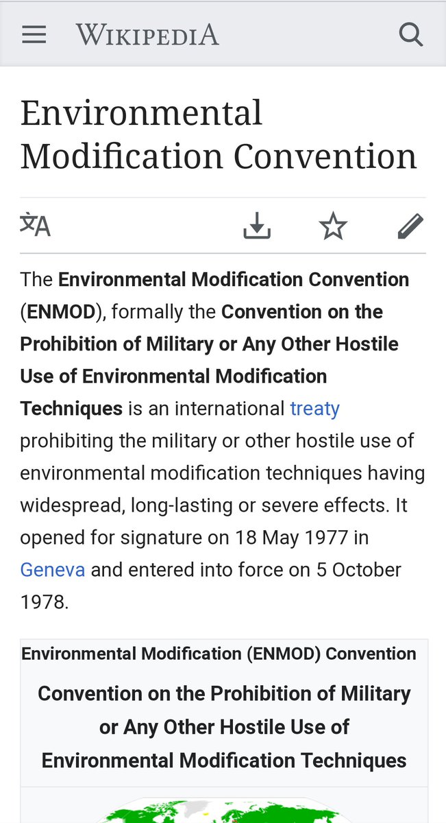 MNF_Miracle's tweet photo. #UN BANNED #WeatherWarfare in May 1977
#WeatherModification
#ProjectCirrus 1946-57
#ProjectCumulus 1949-55
#ProjectSkyfire 1953-67
#ProjectSkywater 1961-88
#OperationRanchhand 1962-71
#Woodstock 1969
#ProjectStormFury 1983
#ProjectPopeye 1966-72 https://t.co/seC3gGRLpE