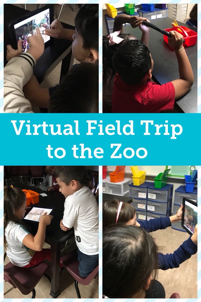 MsTylersTechies's tweet photo. Todayโs #Nearpod lesson compared the safety measures we use at the zoo to safety measures we use while surfing the web. To get kids excited we went on a virtual field trip to the Zoo! #CarrollColts @AtinaYoung @BeckyZalesnik https://t.co/SsamYUJysR