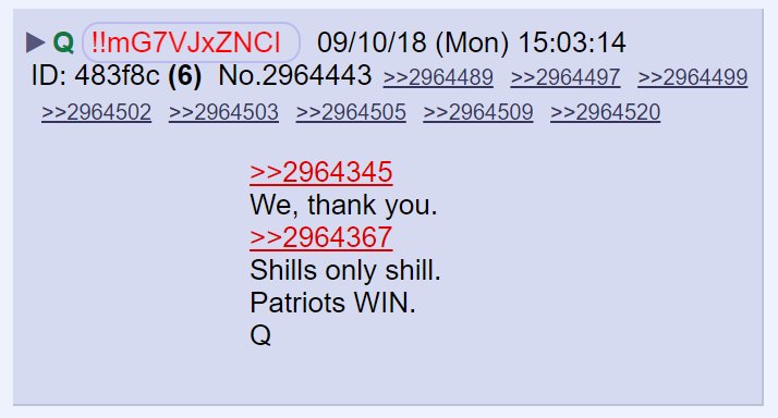185)  #Qanon responded to both comments.