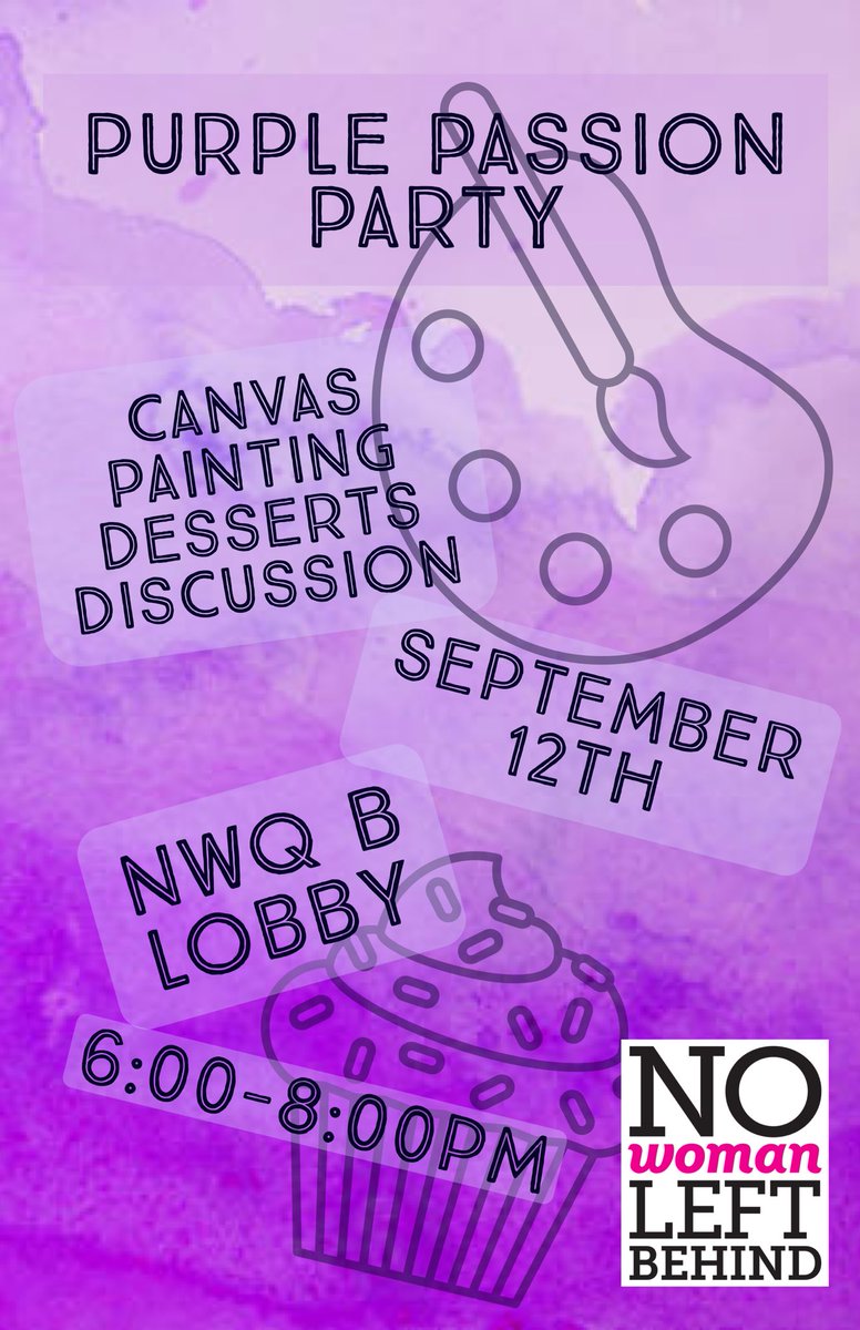 Join us and UAPD on Wednesday in Northwest Quad B to paint canvases, eat some treats, and chat!