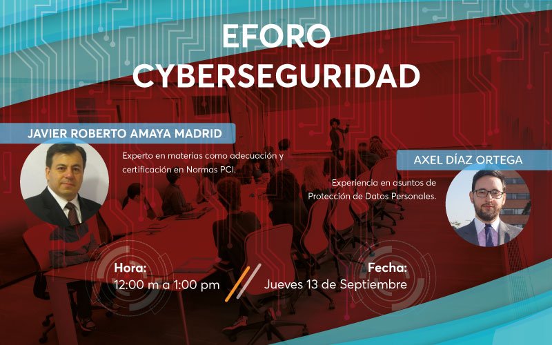 camcoelectronic's tweet photo. 📢 #EventoCCCE ¿Ya conoces las nuevas exigencias regulatorias en #Ciberseguridad ? Participa en nuestro eForo este jueves 13 de septiembre y conoce cómo está Colombia en temas de #ciberdelitos relacionados con el e-commerce. Inscripciones aquí 👉https://t.co/GDomyAkKR6 https://t.co/V5yzIviuT7