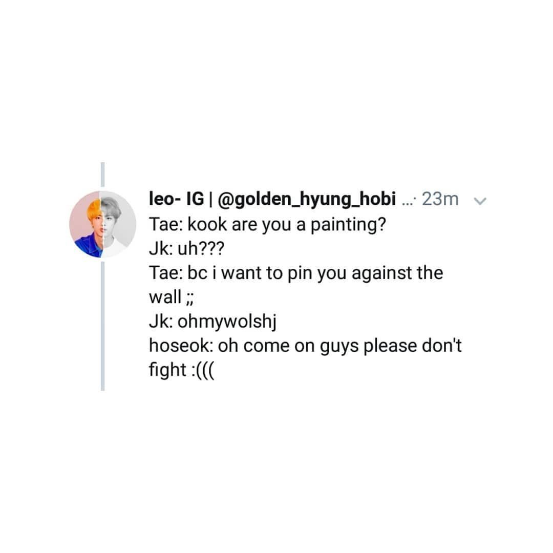 kpopsseuregi's tweet photo. Hello to the best posts I've seen all day #bts #kinkybts https://t.co/svFMBergoe