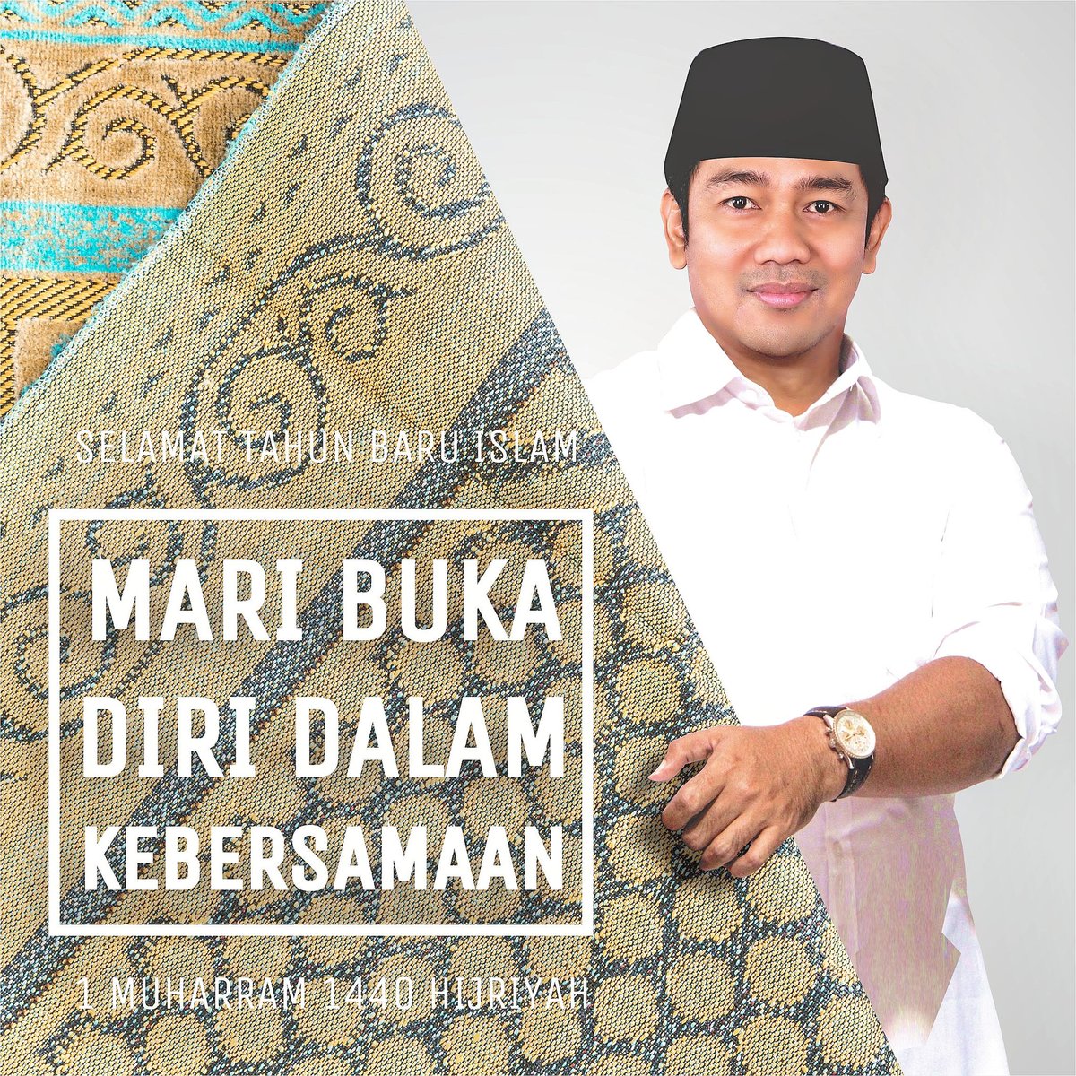 hendrarprihadi's tweet photo. Mari lebih membuka diri dalam kebersamaan -- Selamat Tahun Baru Islam 1 Muharram 1440 Hijriyah https://t.co/TbNkfXW4Db