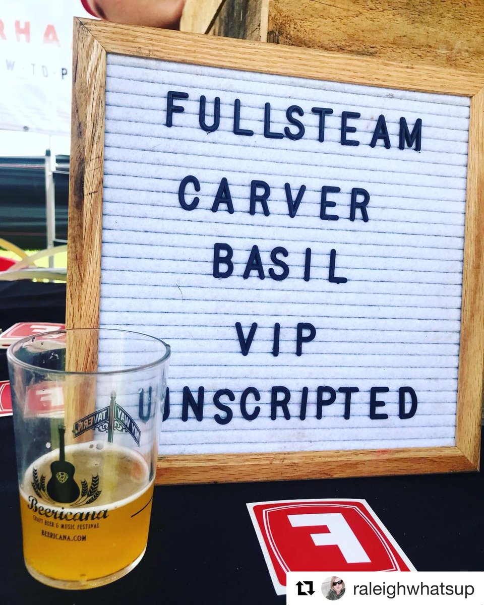 TapTheTriangle's tweet photo. Great pic from a great time at Beericana this weekend!
#Repost from @raleighwhatsup !
| DRINK | Durham fav. @fullsteam
@beericana #ncbeer #fullsteambrewery #durhamnc #beericana2018 https://t.co/DcBWidmj23