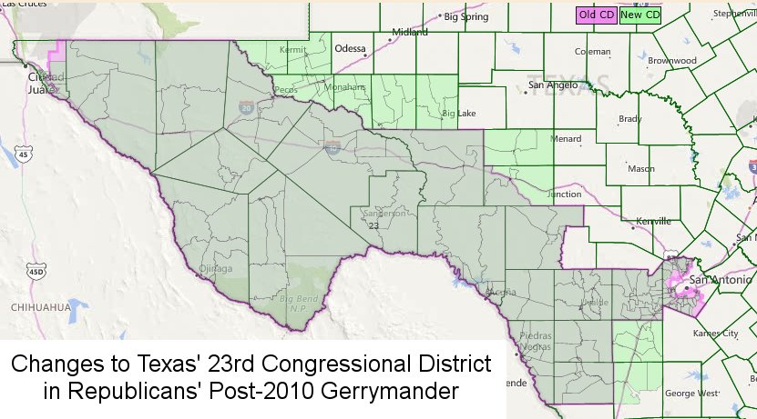 Texas 23rd Congressional District Map Zip Code Map