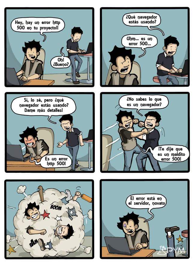 SoloCodigoWeb's tweet image. Por eso lo importante que es revisar httpstatuses.com #error500 #httpcode