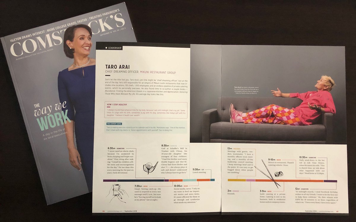 MikuniTaro's tweet photo. I appreciate #ComstocksMagazine for this beautiful article! Like I always say, without our merciful God & amazing people around me, I am nothing & couldnβt have done anything alone! #LoveSactown #blessed #mikunisushiπππ»π@comstocksmag https://t.co/CfT5526vOJ