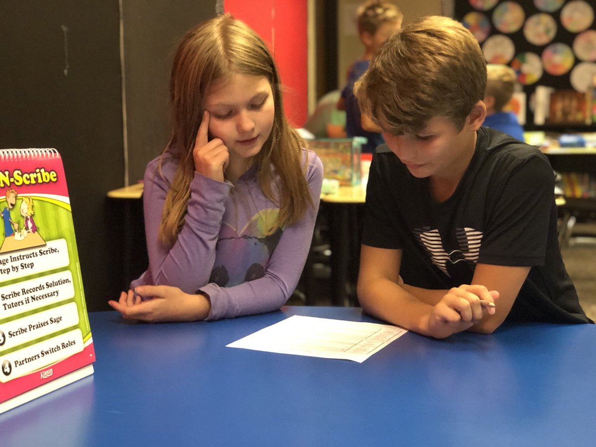 MrsSmithGators's tweet photo. Estimating, problem solving, collaboration, oh my!  #sageandscribe #KaganADED @Union_Chapel @ParkHillSchools https://t.co/i2AdY5vgDN