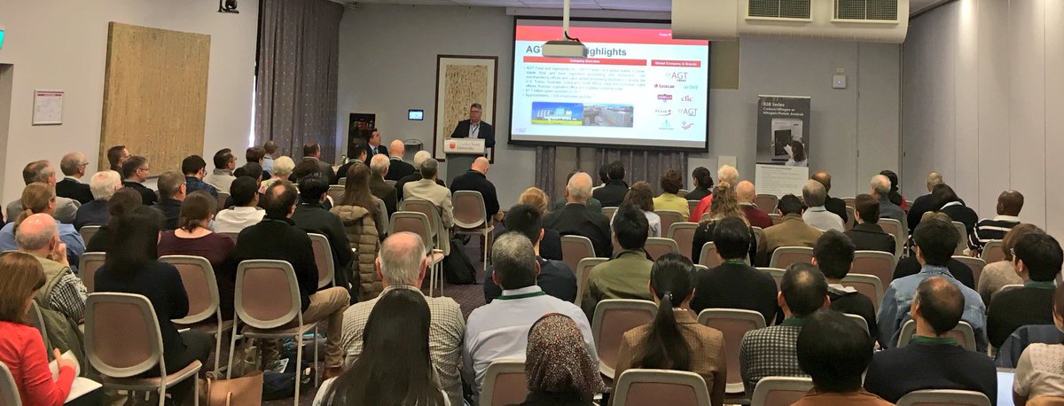 ausgrainscience's tweet photo. Connecting science with the end-market. Commmunication is key! Peter Wilson, Chief Executive Officer of AGT Foods Australia, says  #pulses are becoming more mainstream. #AGSA18 #CSUFGC @FGC_Chris https://t.co/LG89KA2zW3