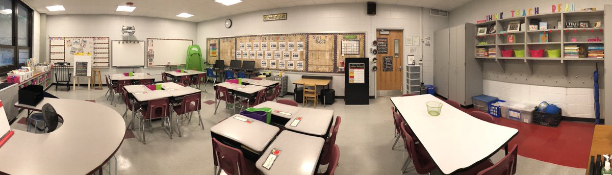 Ready for these third graders and a new school year 🙌🏻 🍎 ✏️ 💻 📚 #hazletproud #futurereadyroadrunners #futurereadynj #thirdgrade #classroomsetup #backtoschool  @MRSroadrunners