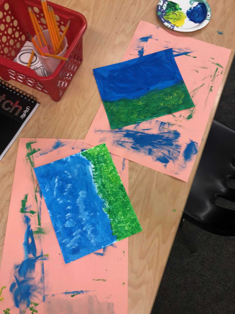 MsWiningArt's tweet photo. 6th grade painting for Art to Remember fundraiser @DiemerEagles512 https://t.co/QSFIC3AyL3
