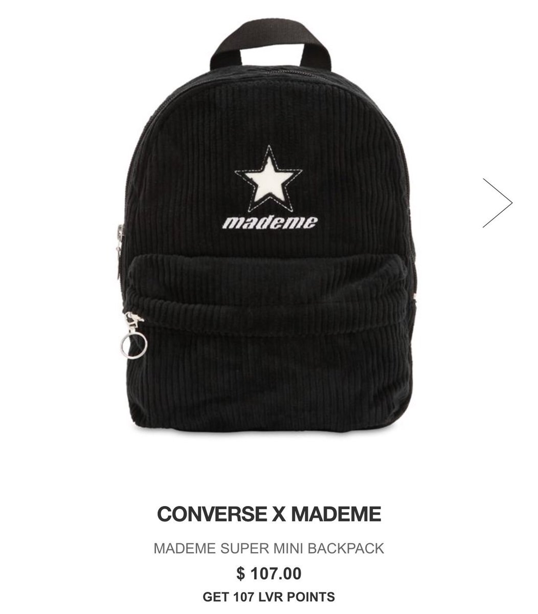 converse x mademe mini backpack