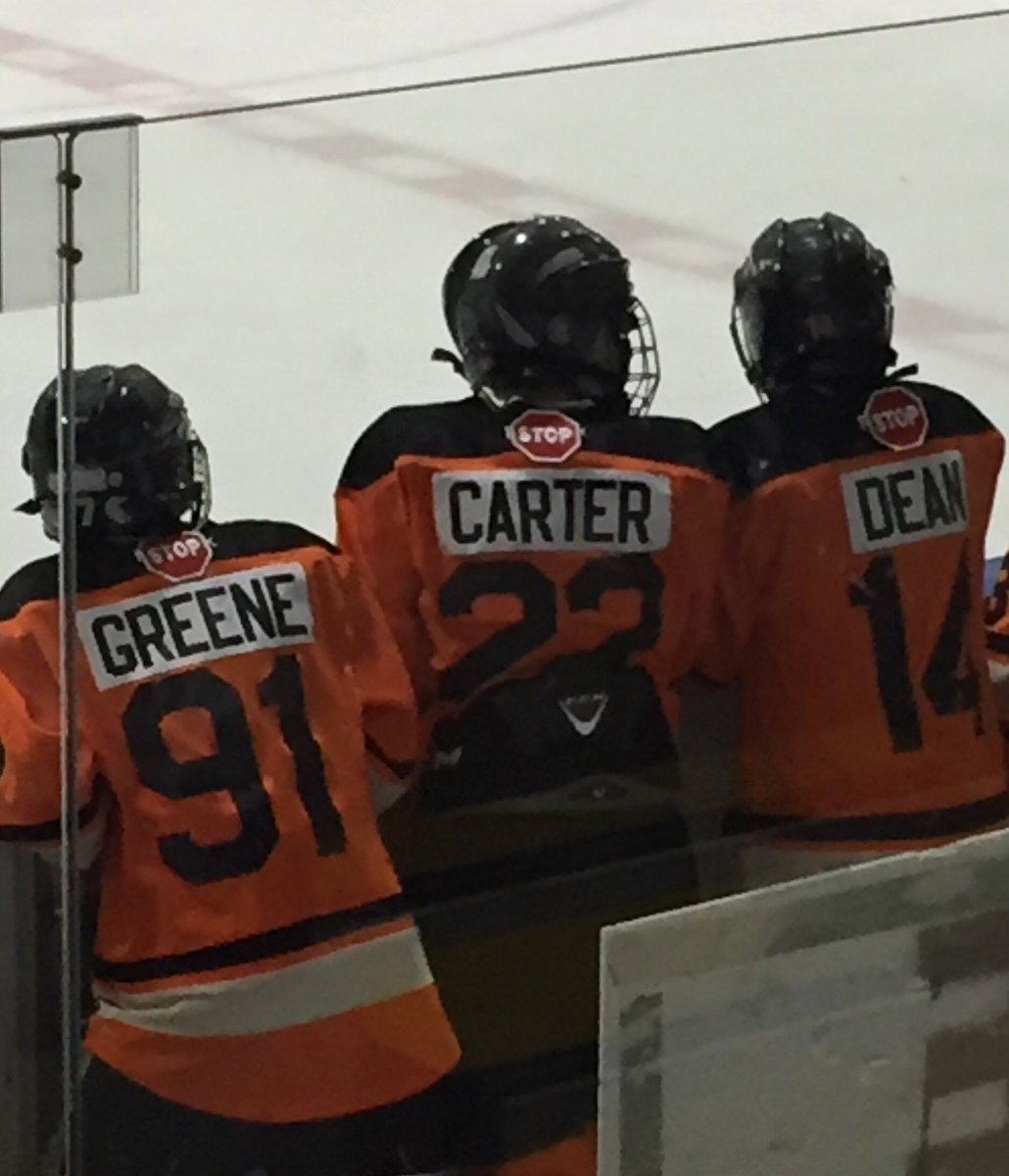NathanCarter33's tweet photo. Best of luck to long-time teammates @zachdean1414 of @GTHLHockey and @ryangreene91 of @SelectsAcademy this season! #stormbrewing https://t.co/I7llnD3XXr