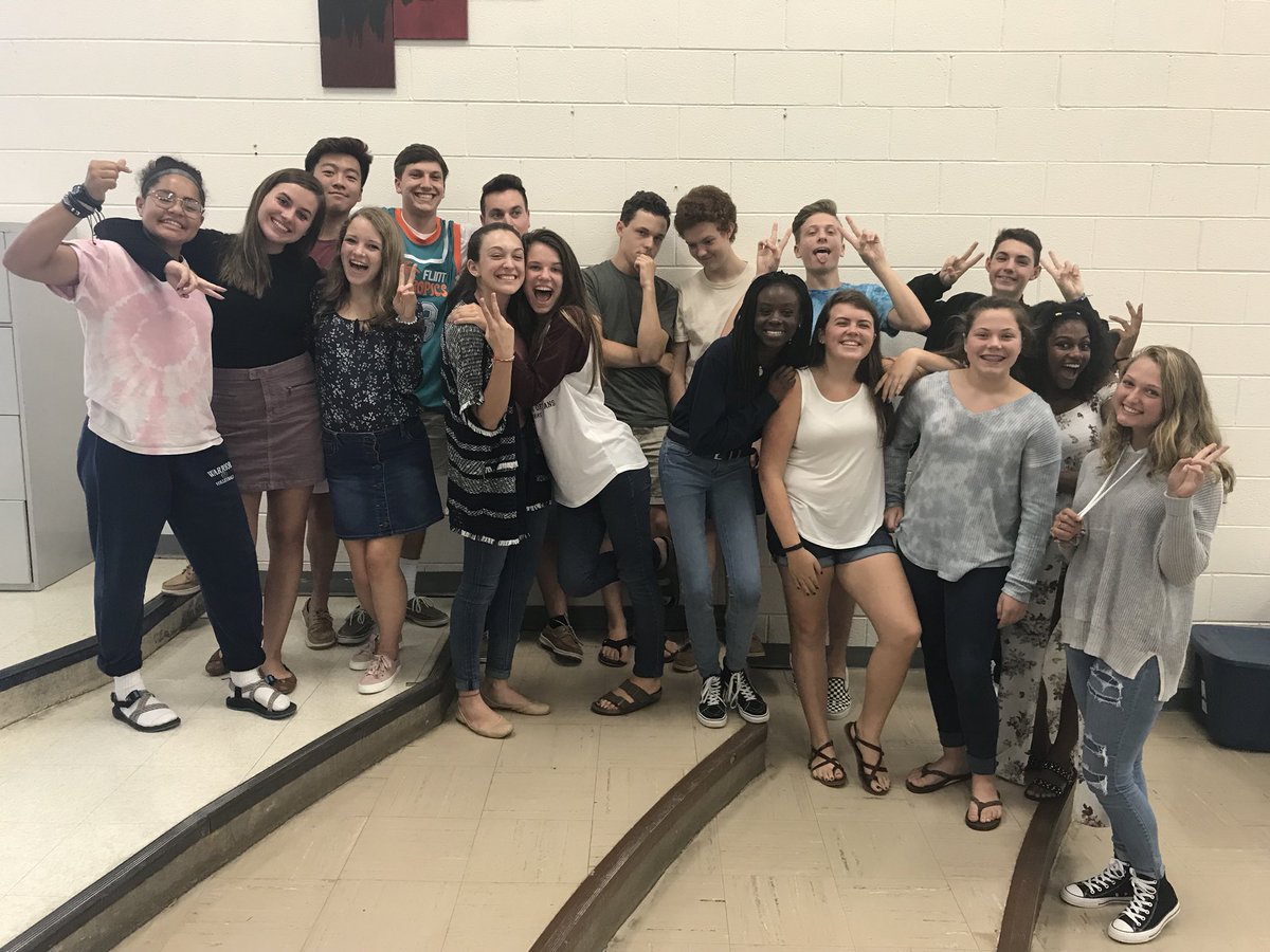 First rehearsal with our newbies! So excited for this year!