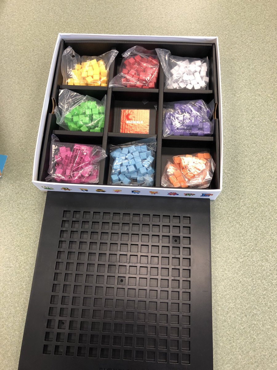 thebibliobarbie's tweet photo. We have had a few exciting days in the Library at Barber Middle School. Last Friday we received our first Maker Space! #MakerSpace #STEM #Bloxels #IOBlocks #Stickbots #SquishyCircuits https://t.co/u7nkso53zK