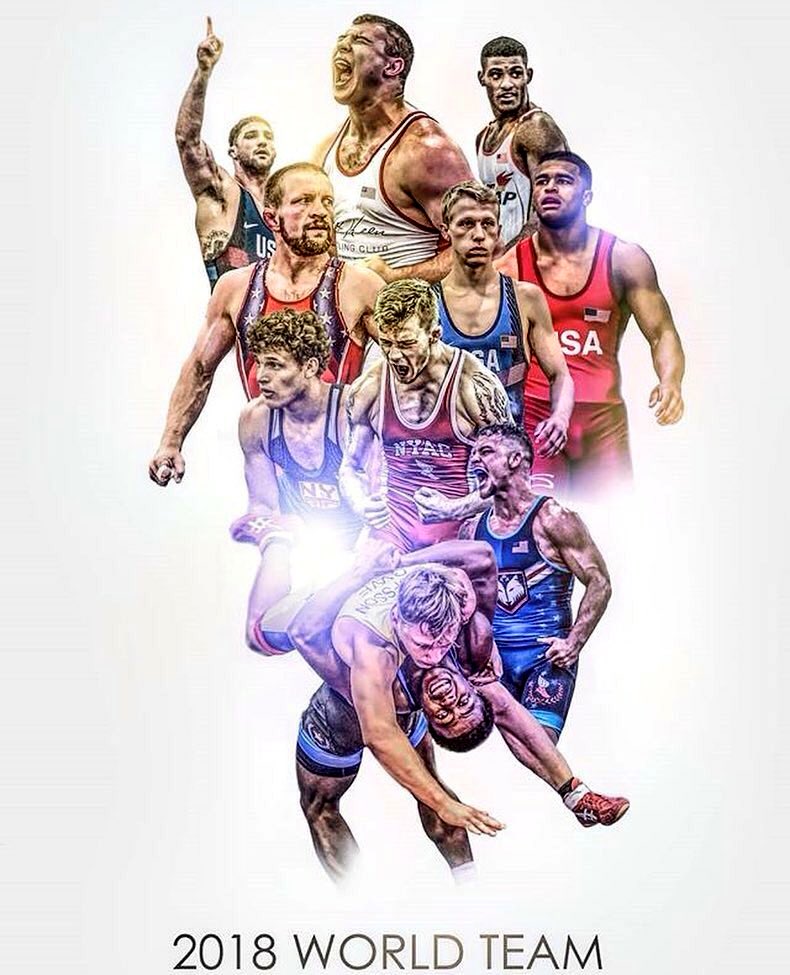 DominguezZac's tweet image. Humbled to be a part of the coaching staff for these men at the 2018 Greco World Championships! @mattlindland @GaryMayabb @MangoBuck #USAGreco  #NikeWrestling #SOAL #GroGreco #MWC4L