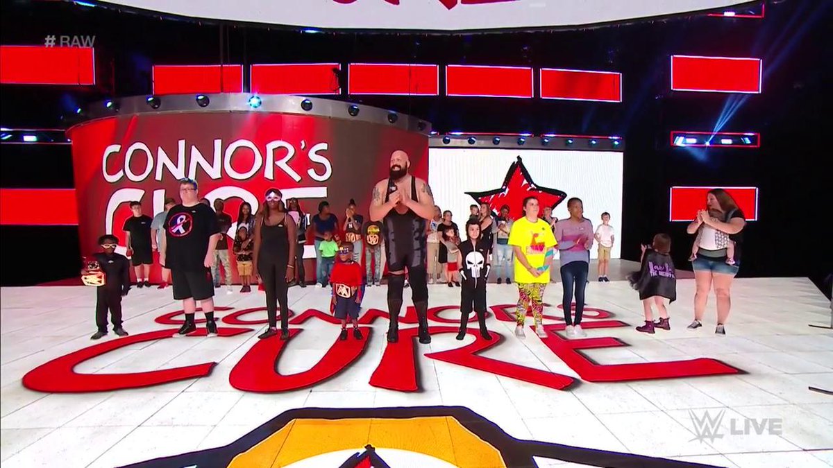 WELLLLLLLLLL, @WWETheBigShow is HERE to introduce you to @WWE's Superstars of Tomorrow! #WWEHero @ConnorsCure