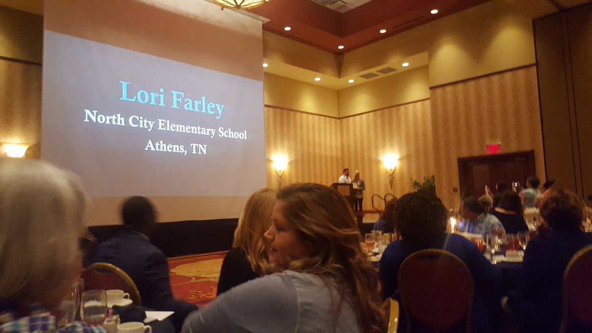 HannahLittle's tweet photo. Important to lead from the Library @lori__farley #TASLCon2018 in the running for Tennessee Teacher of the year https://t.co/maETV1ZD7e