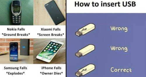 When You Put The Usb In The Wrong Way Round Hd Fuckin Do It Again