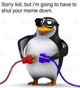 thepartyanimaI's tweet image. Internet: We love our freedom of making, and sharing memes!
EU:
