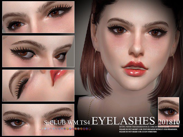sims 4 resource eyelashes sims 4 resource eyelashes