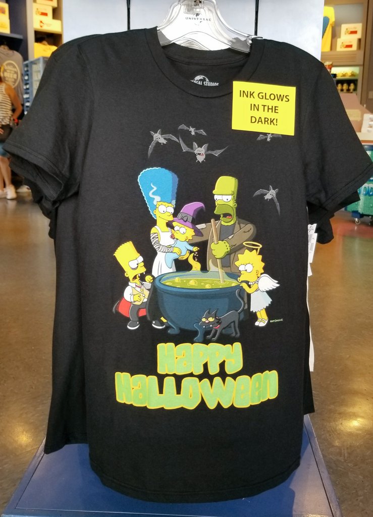 halloween simpsons shirt