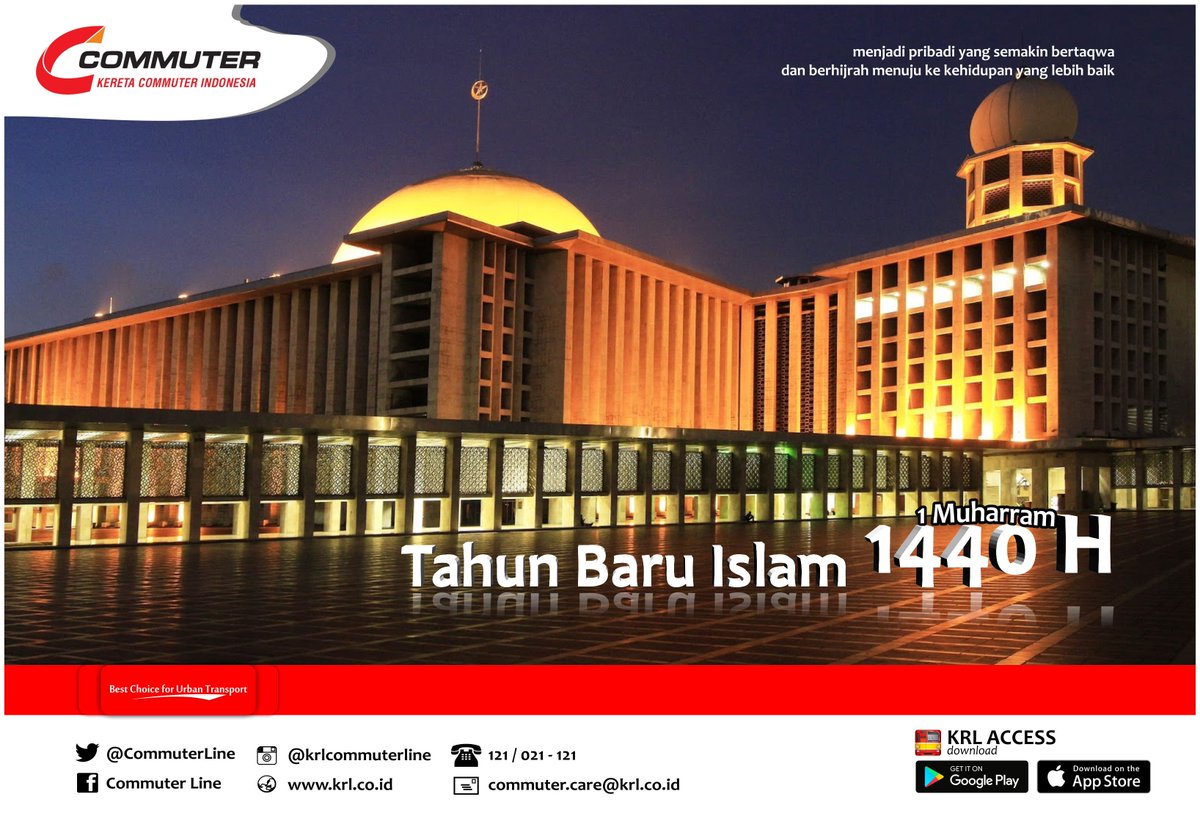 Info Commuter Line On Twitter Selamat Tahun Baru Islam 1 Muharram